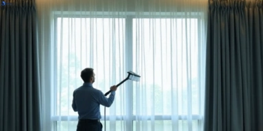 Commercial curtain steam cleaning service pleasure-point-nsw hotels offices